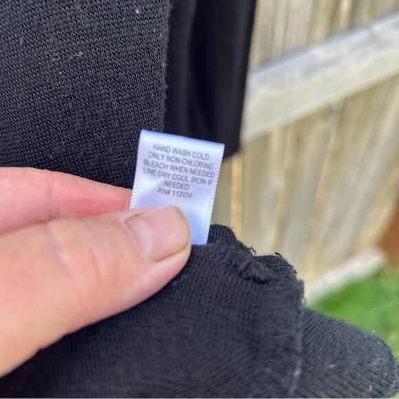 Zenana Outfitters Black Button-Down Top - Picture 7 of 8